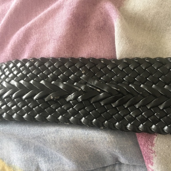 Braided faux Leather Belt - Picture 4 of 5